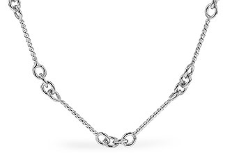 D310-87989: TWIST CHAIN (18IN, 0.8MM, 14KT, LOBSTER CLASP)