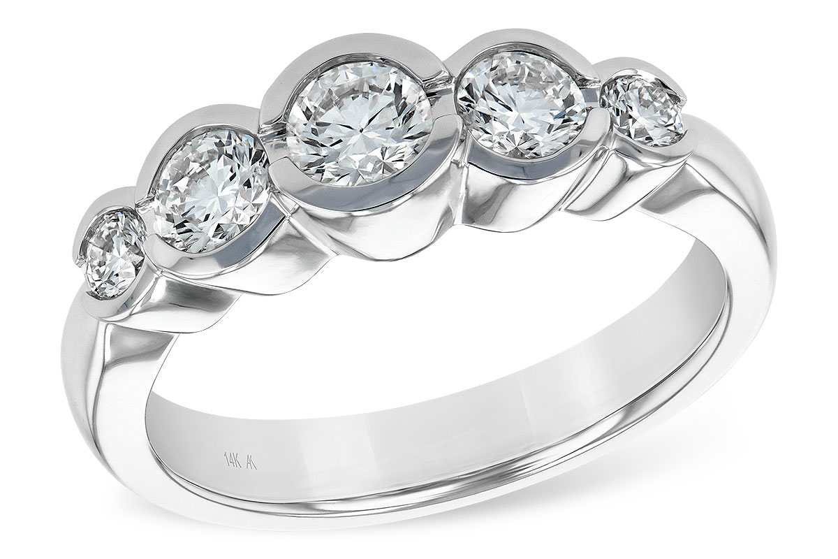 K129-97043: LDS WED RING 1.00 TW