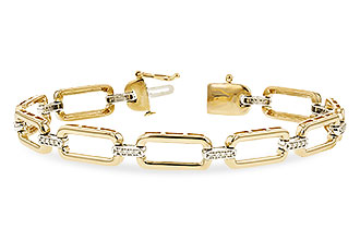 A310-87944: BRACELET .25 TW (7.5" - B226-33417 WITH LARGER LINKS)