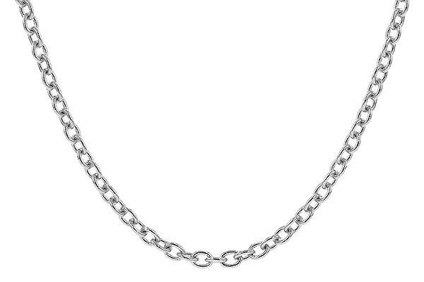 A310-88853: CABLE CHAIN (24IN, 1.3MM, 14KT, LOBSTER CLASP)