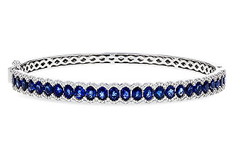 A311-80653: BANGLE 5.09 TW SAPPHIRE 5.65 TGW