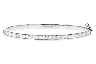 C310-83444: BANGLE 1.02 TW BAGUETTE DIAMONDS