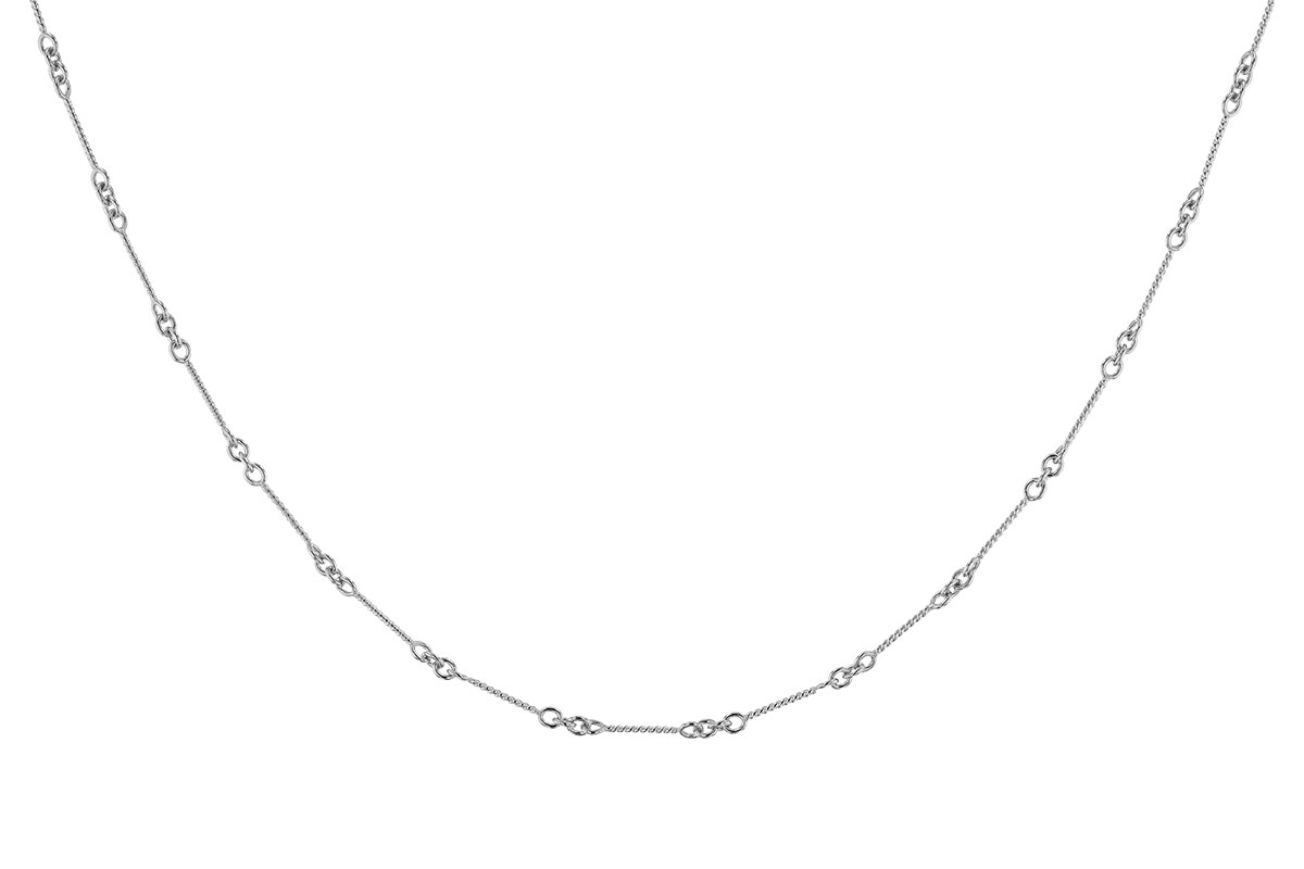 C310-87962: TWIST CHAIN (24IN, 0.8MM, 14KT, LOBSTER CLASP)