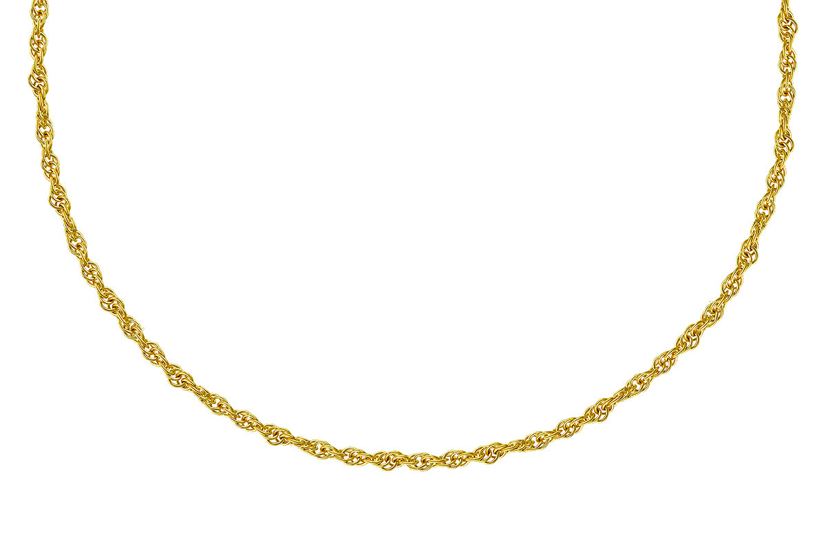 C310-87971: ROPE CHAIN (22IN, 1.5MM, 14KT, LOBSTER CLASP)