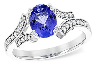 D227-25271: LDS RG 1.15 TANZANITE 1.30 TGW