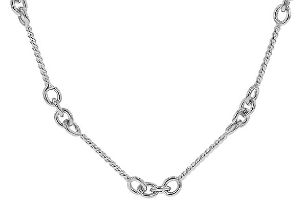 D310-87989: TWIST CHAIN (0.80MM, 14KT, 18IN, LOBSTER CLASP)