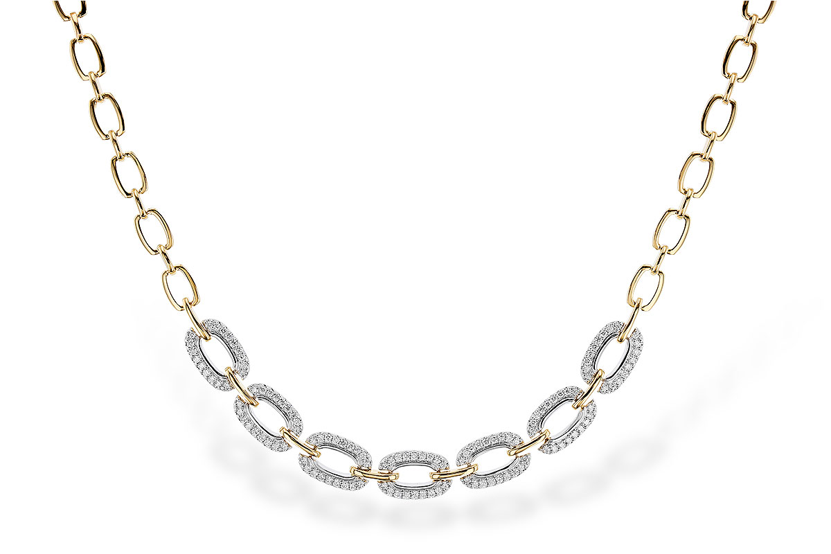 E310-83389: NECKLACE 1.95 TW (17 INCHES)