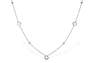 E311-75235: NECKLACE .20 TW (18")