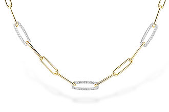 F310-82544: NECKLACE .75 TW (17 INCHES)