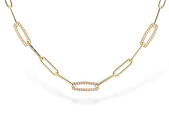 F310-82544: NECKLACE .75 TW (17 INCHES)