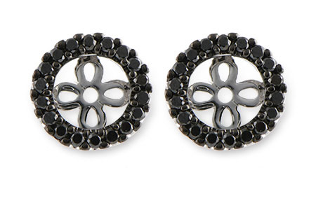 G225-37925: EARRING JACKETS .25 TW (FOR 0.75-1.00 CT TW STUDS)