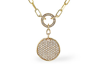 H311-75207: NECKLACE .92 TW (17")