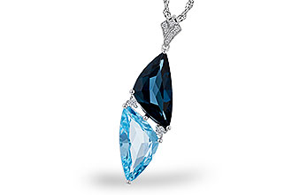 L311-75234: NECK 6.87 BLUE TOPAZ 6.97 TGW