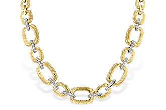 M043-55261: NECKLACE .48 TW (17 INCHES)