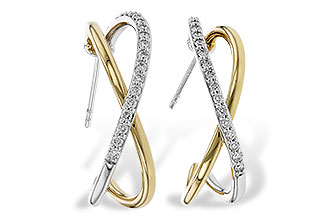 M311-75261: EARRINGS .50 TW
